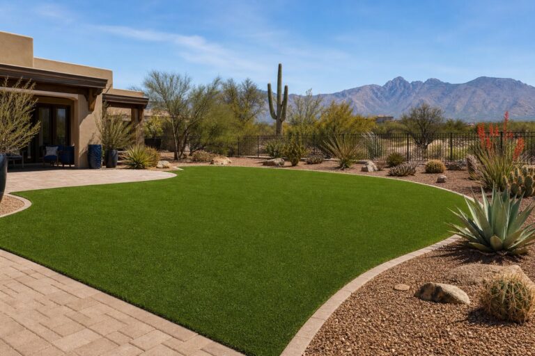 Artificial Turf Installation in Tucson, AZ